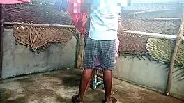 indian saree aunty gets steamy in bath with young 18+ boy. their passionate fucking heats up fast!