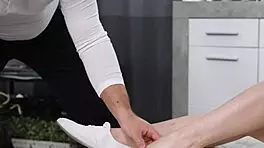 sam frost fucks that skinny teen's narrow ass hard until she squirts everywhere!