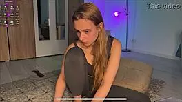 Finally fingering tight anal in doggystyle position for intense orgasm