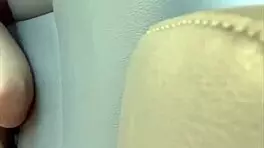 Slim thick trashy hooker gets fucked outdoors in pov, her big ass bouncing, and reluctantly takes a cumshot facial.