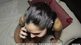 Petite Stepsister Cheats With Big Cock In Missionary