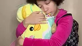 hot school girl ready to make a older daddy cum