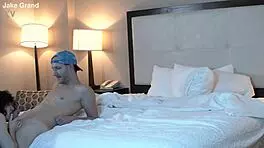 Tatted Petite 18+ Beauty Gracie Lou Deepthroats Jake's Grand Cock