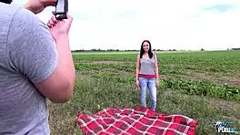 Myfirstpublic Cum Everywhere For Teen 18+ Busty Gipsy Super Hot Babe Fucked Public