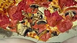 Female teen masturbates with pizza chocolate ice cream peach cheese
