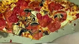 Female teen masturbates with pizza chocolate ice cream peach cheese