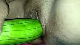 The horny babe craves rough fucking in her pussy and ass, ending with a creampie.