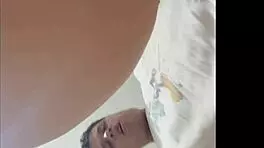 Naughty Colombian Tiktoker La Paisa Fucks Neighbor In Kitchen With Cumshot