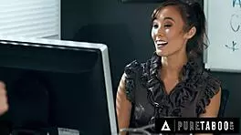 does teacher christy love beg student codey steele for lesbian impregnation?