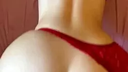 Do you think my ass looks bigger wearing red