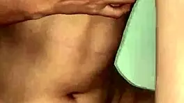 Sexy Teen Touches Natural Boobs and Tight Pussy