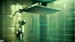 Adorable Teen Brunette Enjoys Sensual Shower After Casting