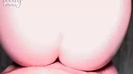 A girl with fiery red hair, Amber Stark, is quite the sight