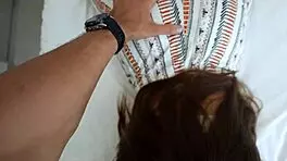 This milf is always ready to suck her husbands huge cock 😍