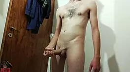 i felt so risky jerking off at my desk, had to hide in the bathroom