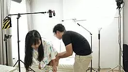 Behind The Scenes Myanmar Girl Feels Amazing With Butt Plug