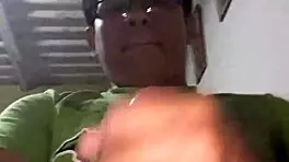 Peruvian Teen Delivers Intense Handjob In Living Room, Earning Cumshot Reward