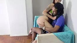 safada carioca gets pounded doggystyle on sister’s couch by joao o safado