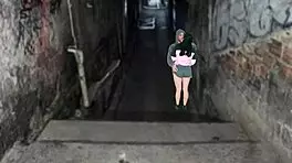 Outdoor brazilian fuck