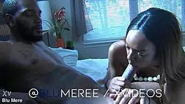 Blu Mere Intensely Plays With Cameron Cox, Flaunting Small Tits And Sexy Curves