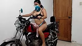 Stepdaughter Sends Cute Sexy Video with Gift Left in Her Room