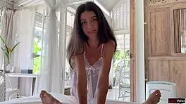 Anal Fairy Grants Every Desire! Stunning POV Whore Takes Rough Anal in Missionary, Doggy, and Riding with Foot Fetish Play!