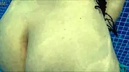 Big-Ass Milf Fucked In The Pool! She Loves Cock More Than Food!