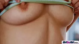 My hot petite maid cleans naked, should i take the hint 😏