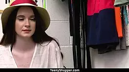 Teen Thief Hazel Moore Fucked By Mall Cop Dorian Del Isla