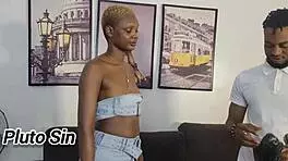 I can't believe how sexy Dora looks in that tight jean miniskirt while banging on pizza delivery.