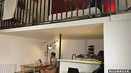 Our Friend Maxime Horns Catches Us With His Girlfriend Noochka Upon Waking