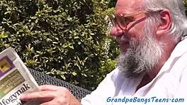 Cockriding Teen Pussylicked By Grandpa