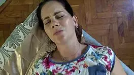 hot pregnant milf anna enjoys a lot of attention