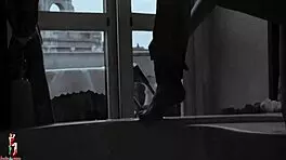 Double Anal Fisting For Beautiful Brunette Lady Ana In Colosseum