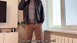 Massage with busty mom friend turns into fucking big cock - russian amateur