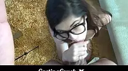 castingcouch-x teen 18+ with glasses tries hardcore porn audition