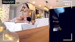 Nanny Gives Boss Cock Massage