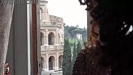 Double Anal Fisting For Beautiful Brunette Lady Ana In Colosseum