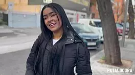 Putalocura - Venezuelan Culona Ambar Bunny Gets Creampied in Wild Action