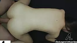 Alex Legend cums hard on Elektra Rose's face after blowjob