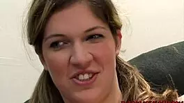 Renee Jordan Nervously Unwraps A Big Black Package