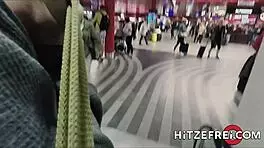 Wow! Hitzefrei German MILF Caroline Ardolino takes a huge cock and facial!