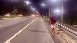 Wife Flashes And Fucks Follower