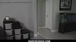 Stunning brunette teen 18+ Dadie Blake is such a pervert in naked tits sex!