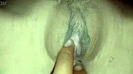 Young ebony amateur submits in one-on-one challenge.