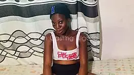 casting session with petite 18+ melanin may today