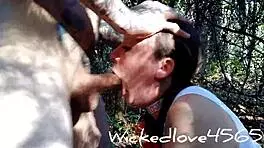 Outdoor rough sloppy face interaction.