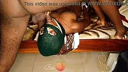 Petite Amateur's Sloppy Deepthroat Prep Goes Upside Down