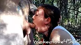 Outdoor rough sloppy face interaction.