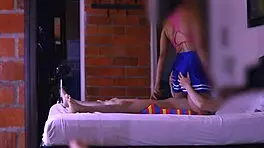 i shared a naughty smile with the stepmom in the hallway